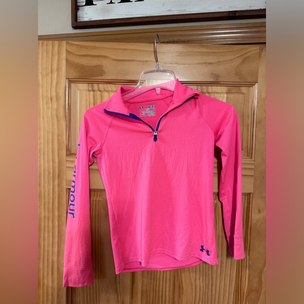 Youth UnderArmour Running Pullover